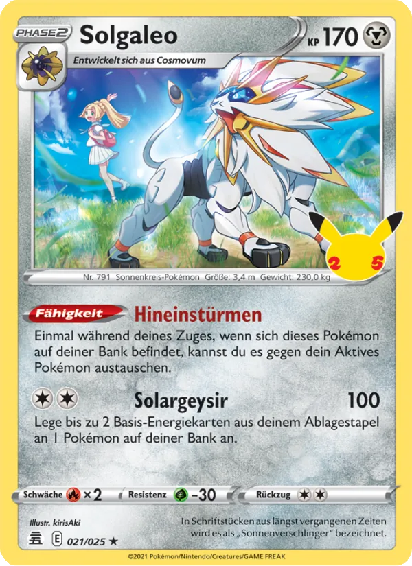 Solgaleo 21/25