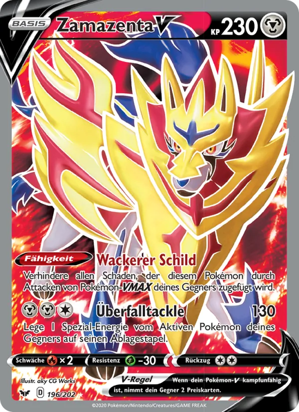 Zamazenta V 196/202