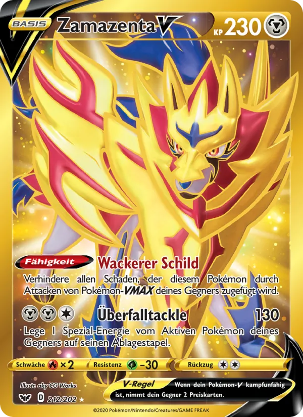 Zamazenta V 212/202