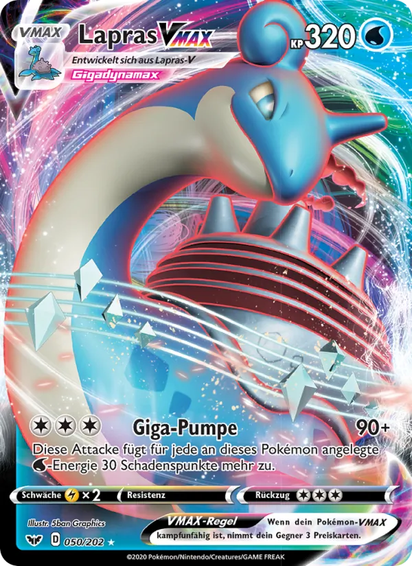 Lapras VMAX 50/202