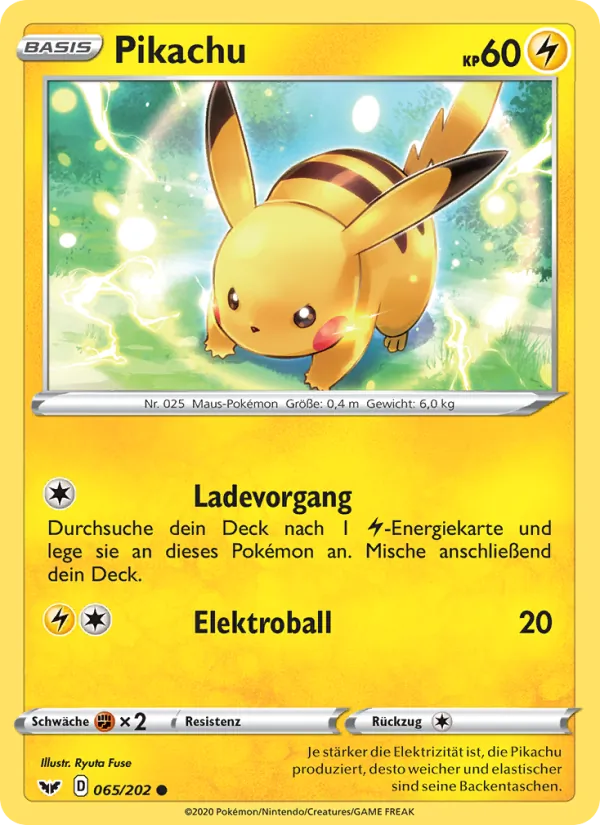 Pikachu 65/202