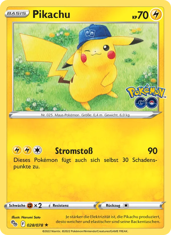 Pikachu 028/078