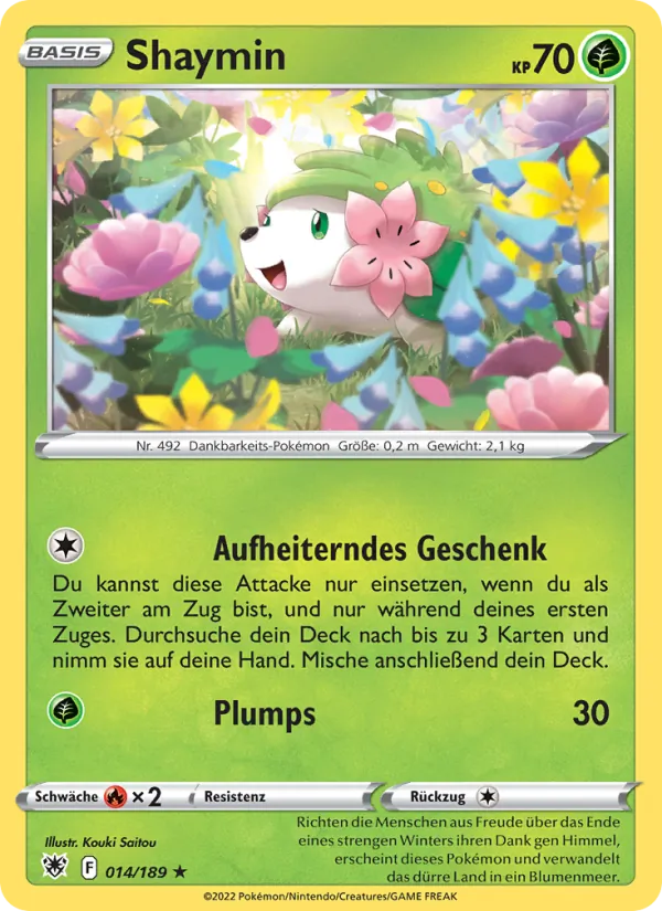 Shaymin 014/189