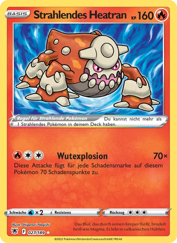 Strahlendes Heatran 027/189