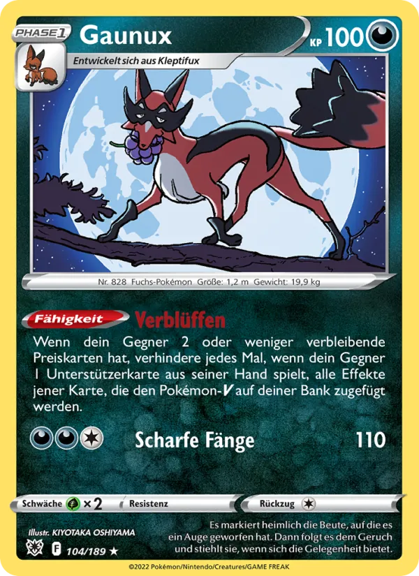 Gaunux 104/189