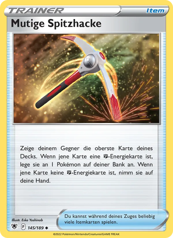 Mutige Spitzhacke 145/189