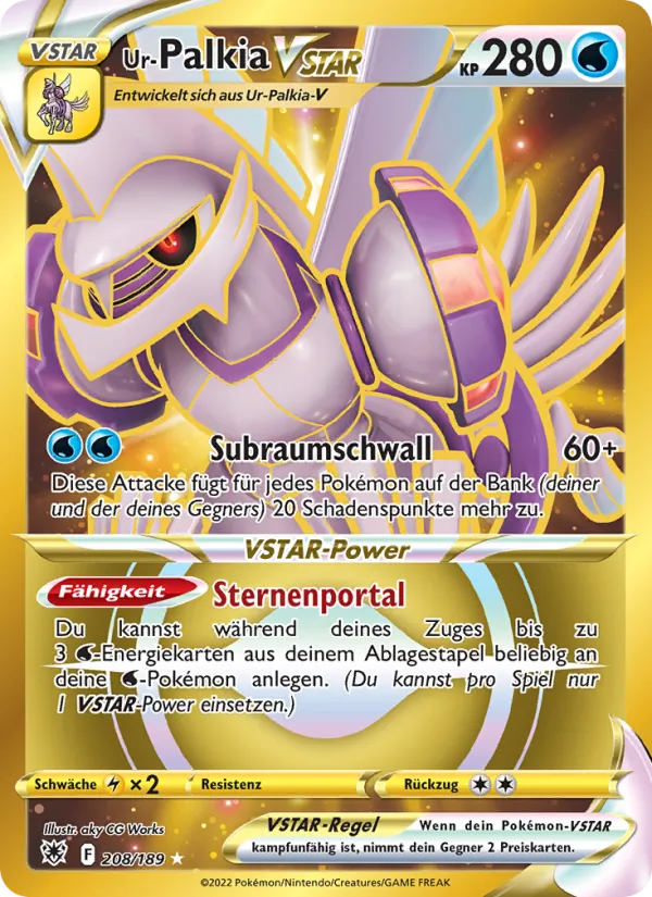 Ur-Palkia VSTAR 208/189