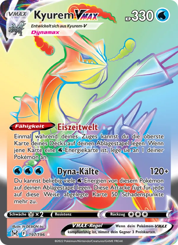 Kyurem VMAX 197/196