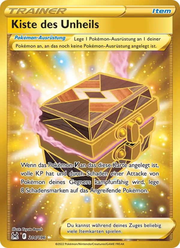 Kiste des Unheils 214/196