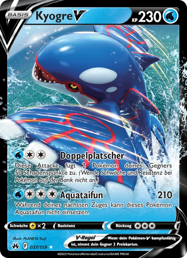 Kyogre V 037/159