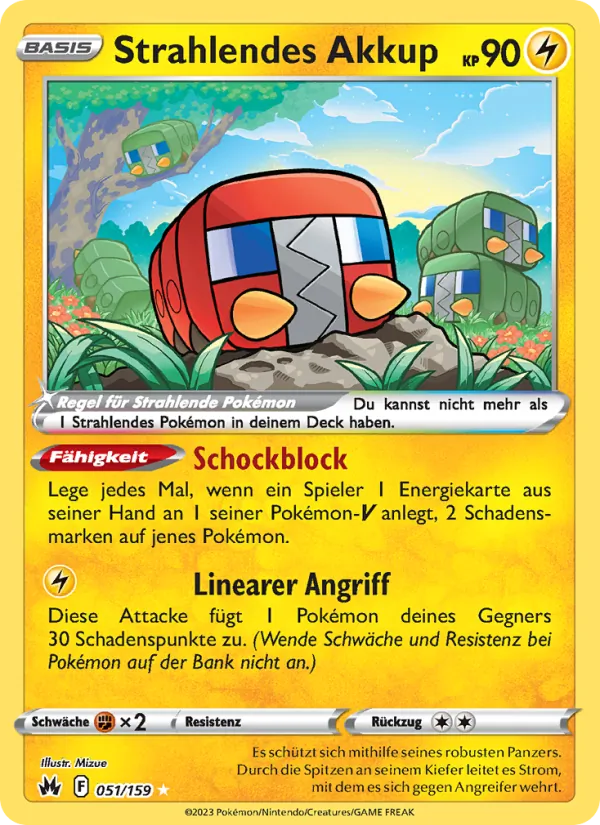 Strahlendes Akkup 051/159