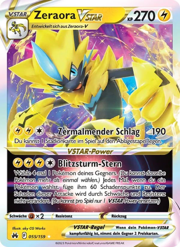 Zeraora VSTAR 055/159