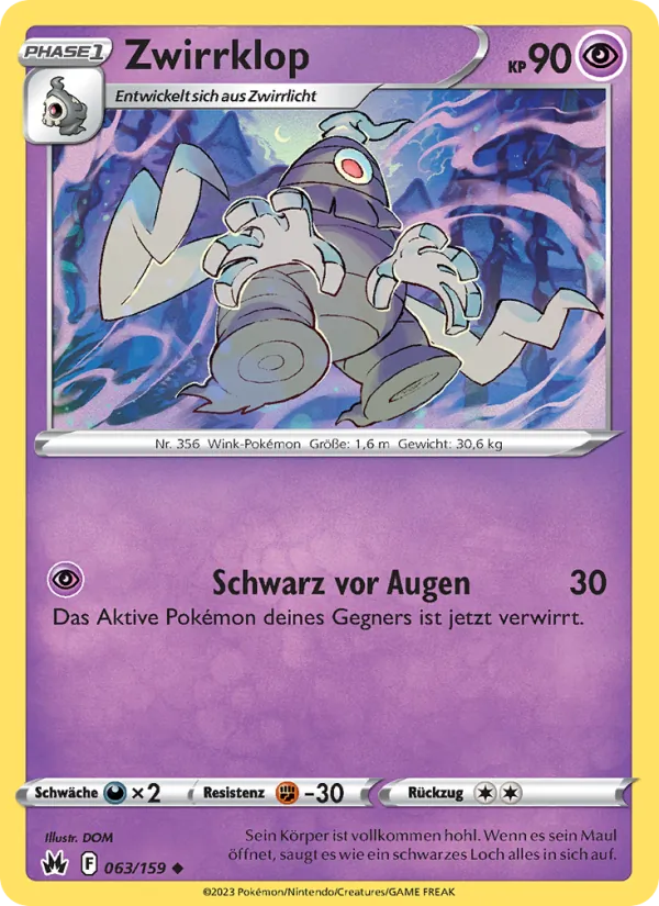 Zwirrklop 063/159