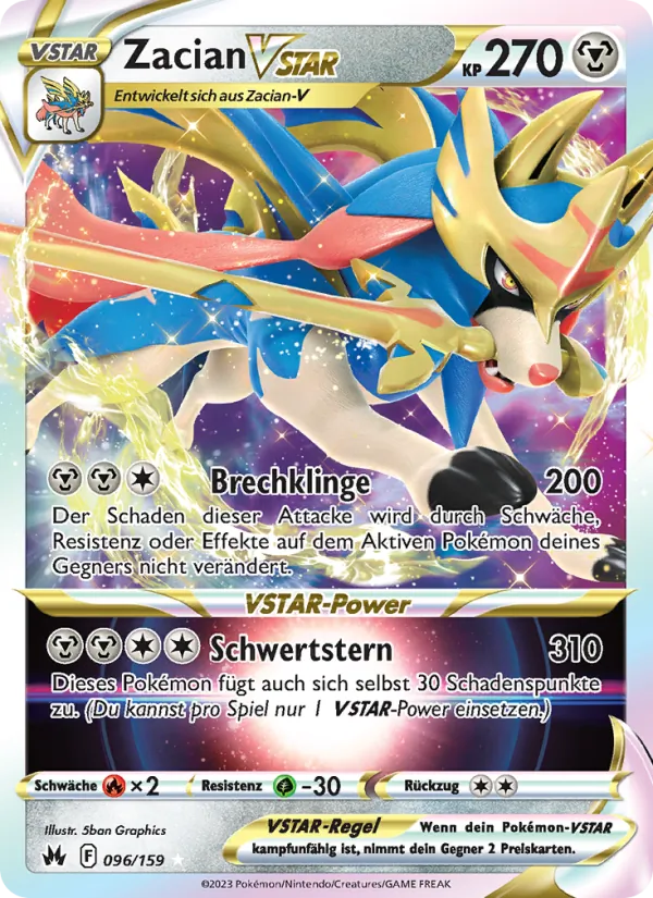 Zacian VSTAR 096/159