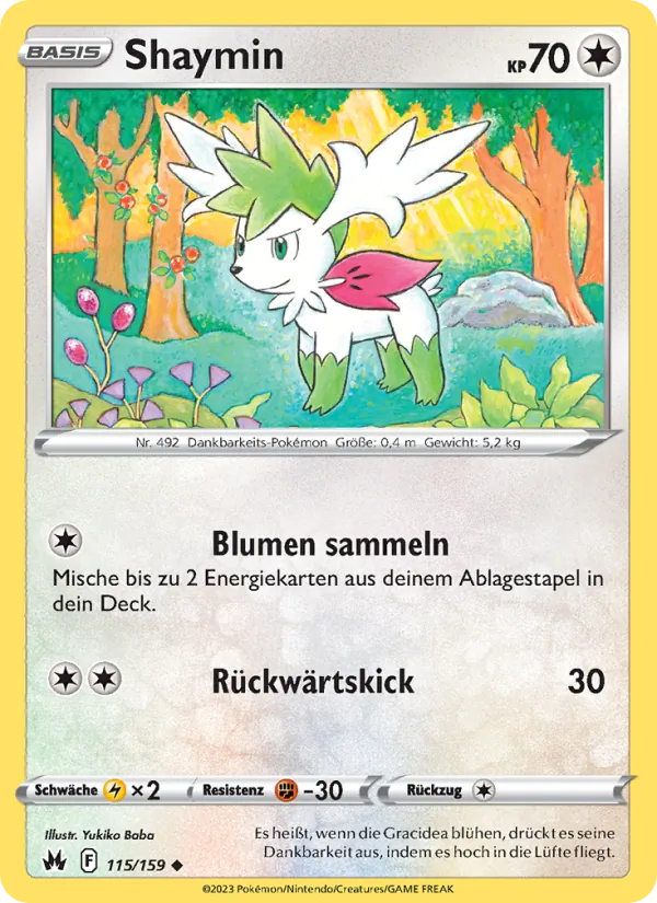 Shaymin 115/159