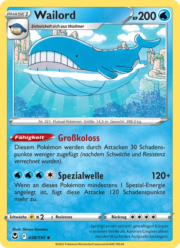 Wailord 038/195
