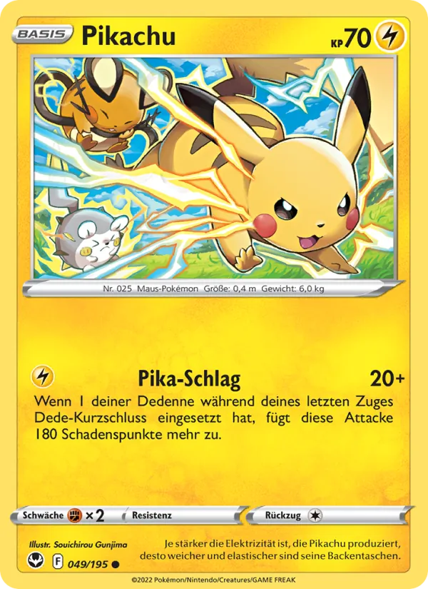 Pikachu 049/195