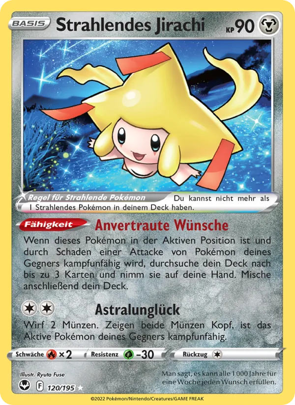 Strahlendes Jirachi 120/195