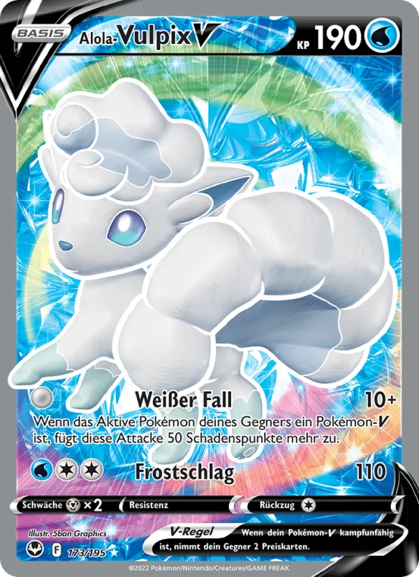 Alola Vulpix-V 173/195