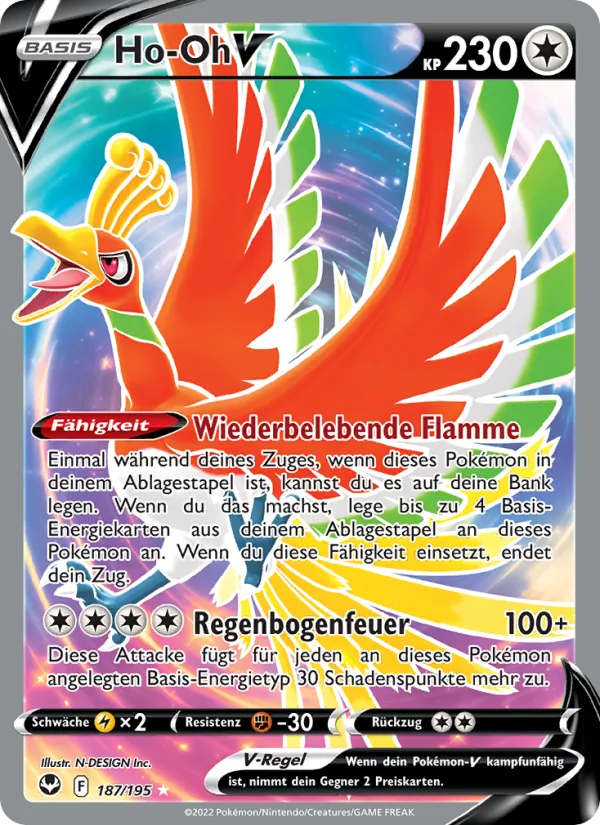 Ho-Oh V 187/195