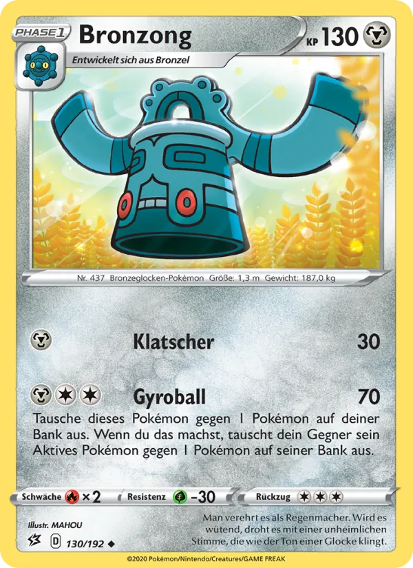 Bronzong 130/192