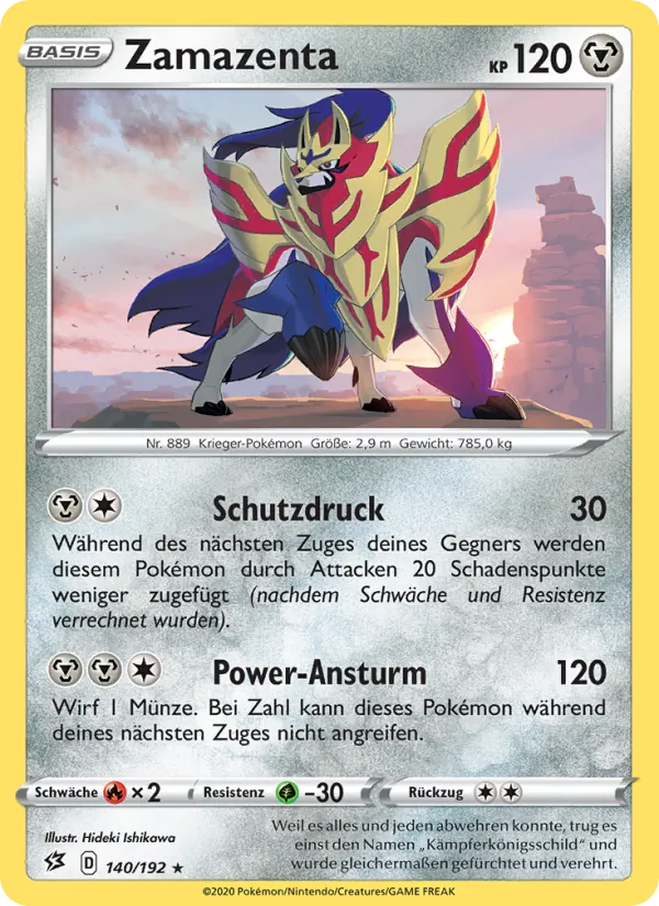 Zamazenta 140/192