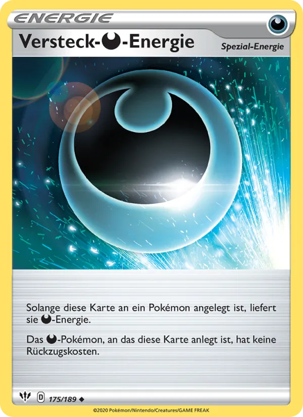Versteck-Darkness-Energie 175/189