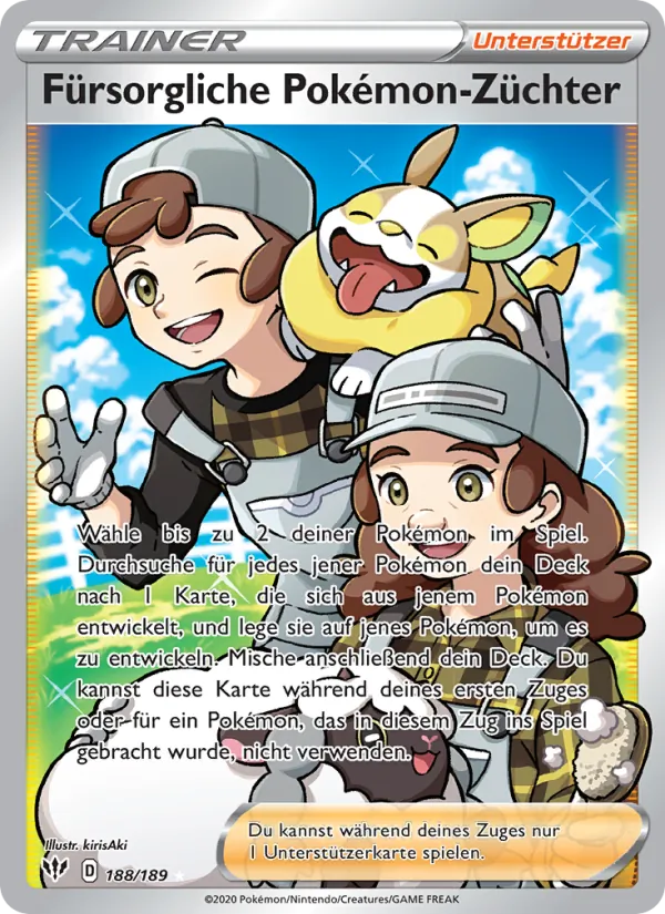Fürsorgliche Pokémon-Züchter 188/189