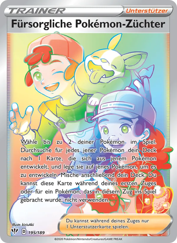 Fürsorgliche Pokémon-Züchter 195/189