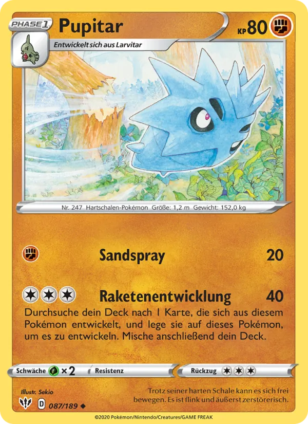 Pupitar 87/189