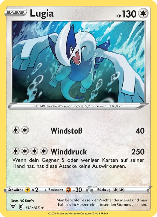 Lugia 132/185
