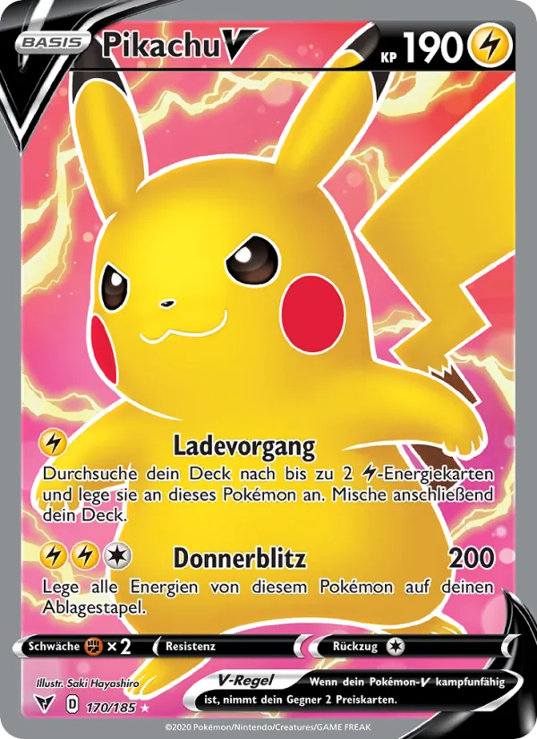 Pikachu V 170/185