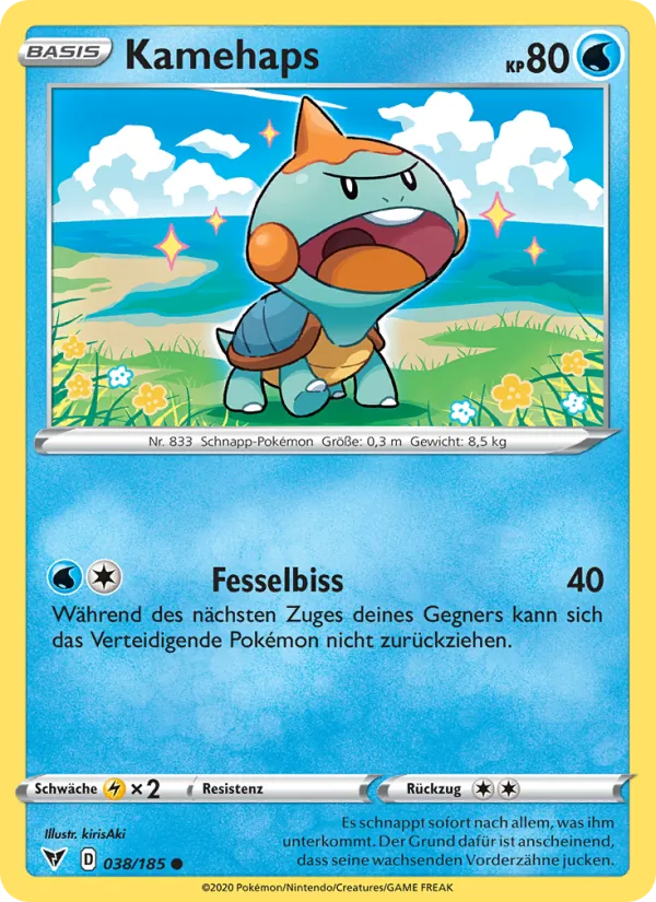 Kamehaps 38/185