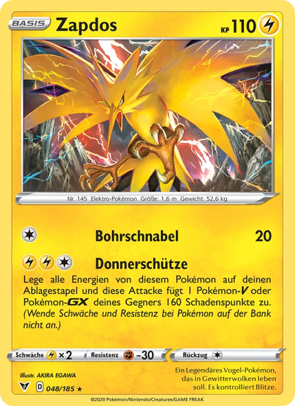 Zapdos 48/185