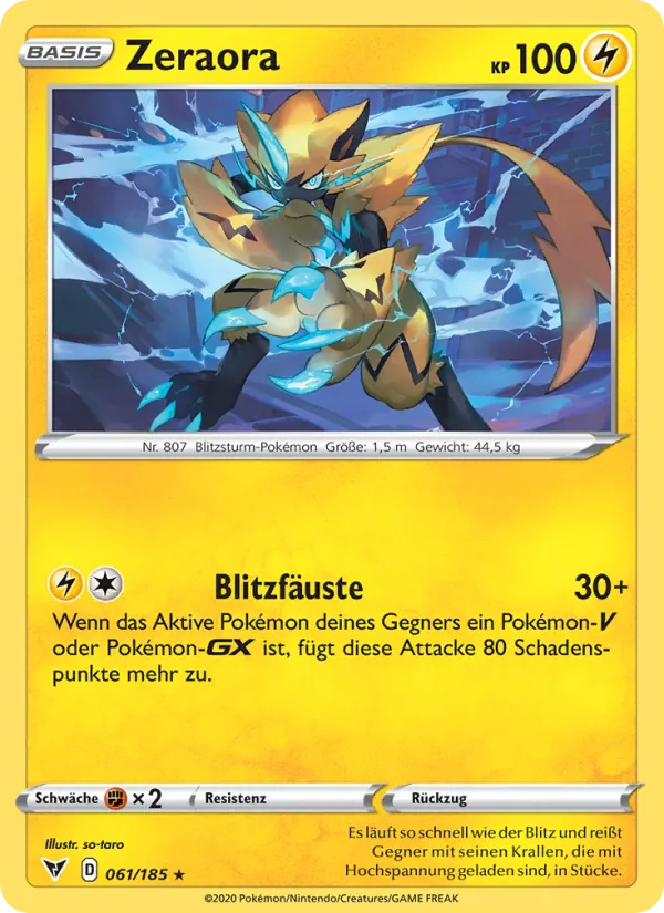 Zeraora 61/185