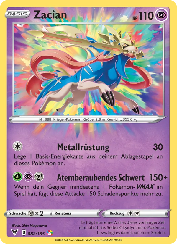 Zacian 82/185