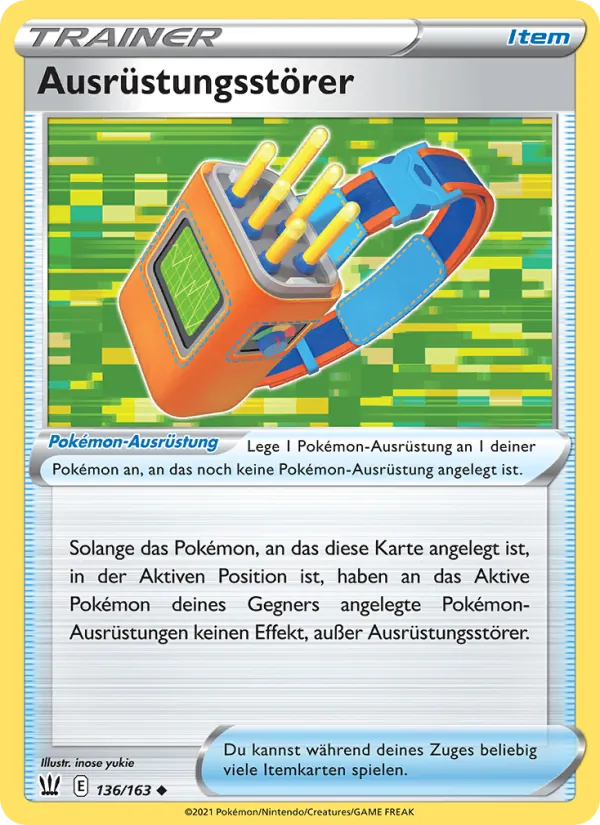 Ausrüstungsstörer 136/163