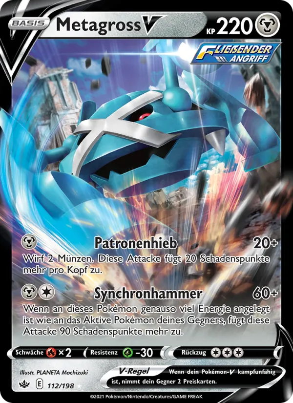 Metagross V 112/198