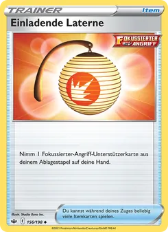 Einladende Laterne