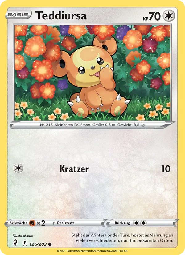 Teddiursa 126/203
