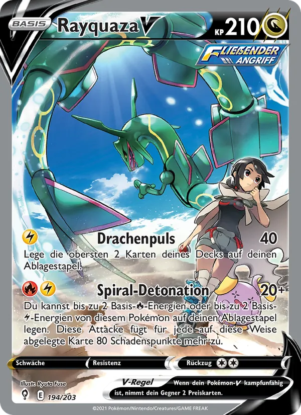 Rayquaza V 194/203