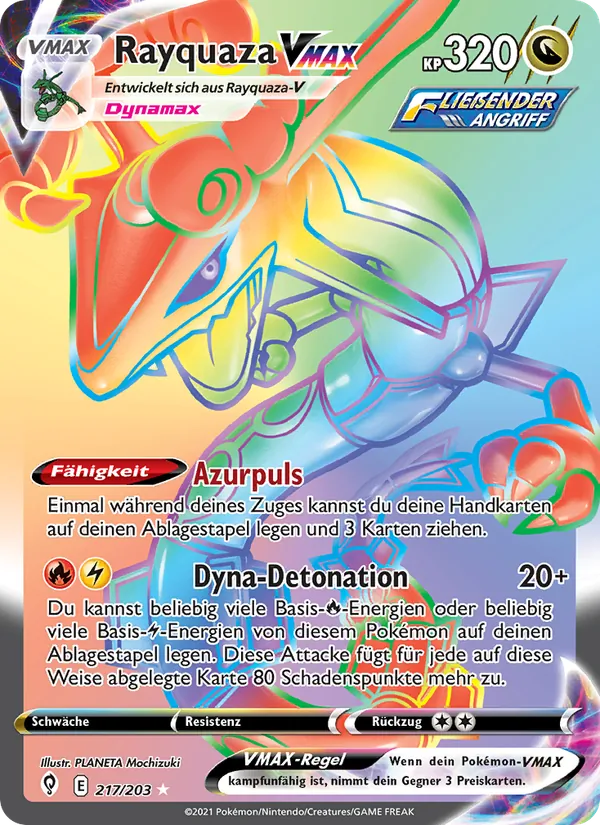 Rayquaza VMAX 217/203