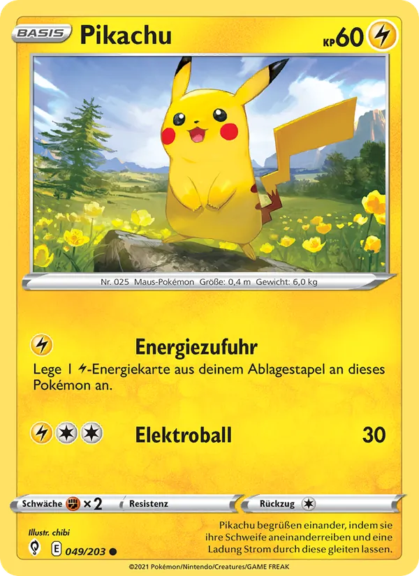 Pikachu 49/203