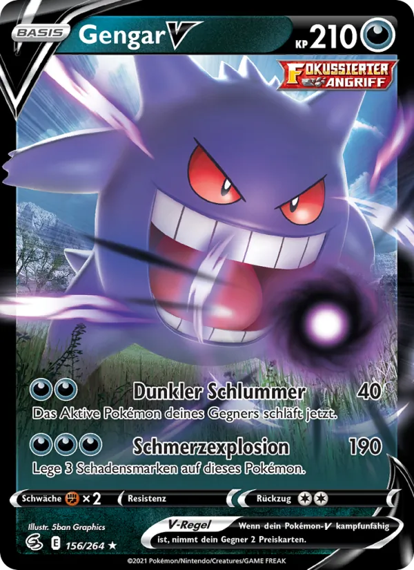 Gengar V 156/264