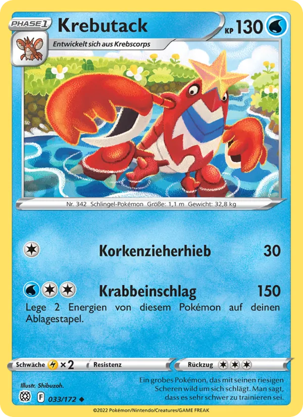 Krebutack 033/172