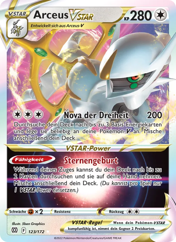 Arceus VSTAR 123/172