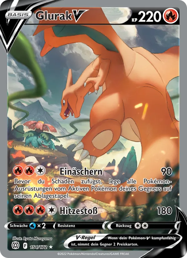 Glurak V 154/172