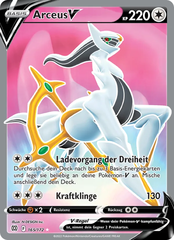Arceus V 165/172