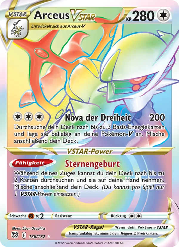 Arceus VSTAR 176/172