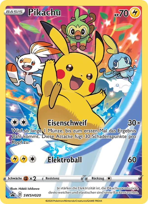Pikachu SWSH020